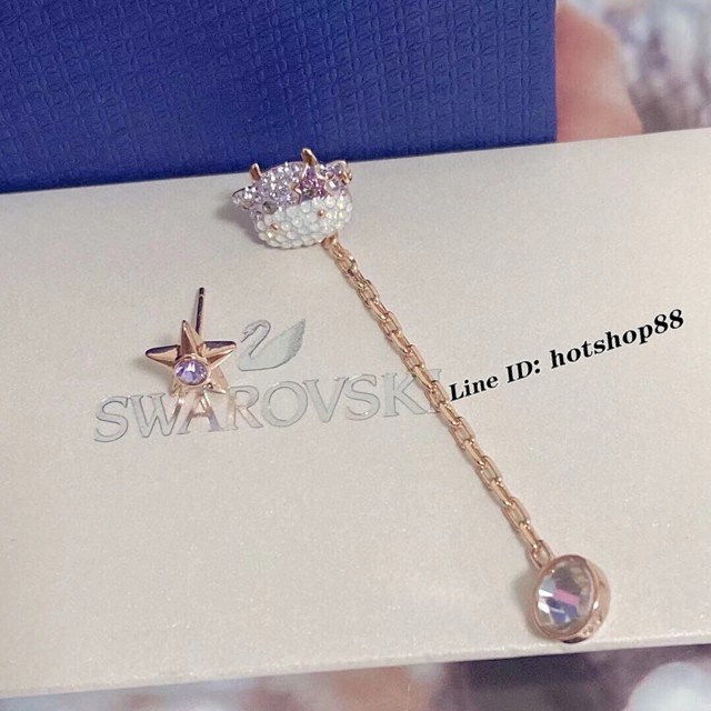 Swarovski施華洛世奇多彩牛萌趣可愛牛年女耳環 zgb2868